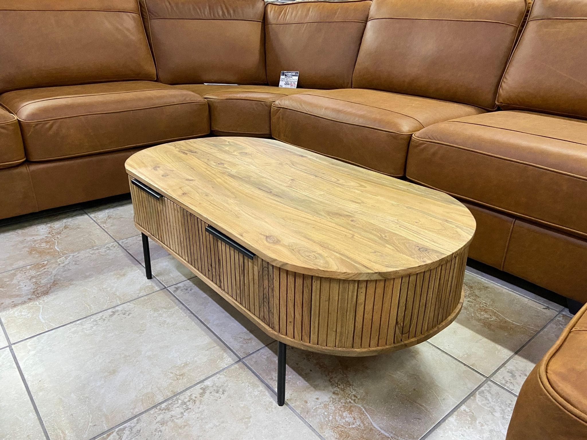 TAVLO SOLID ACACIA WOOD COFFEE TABLE